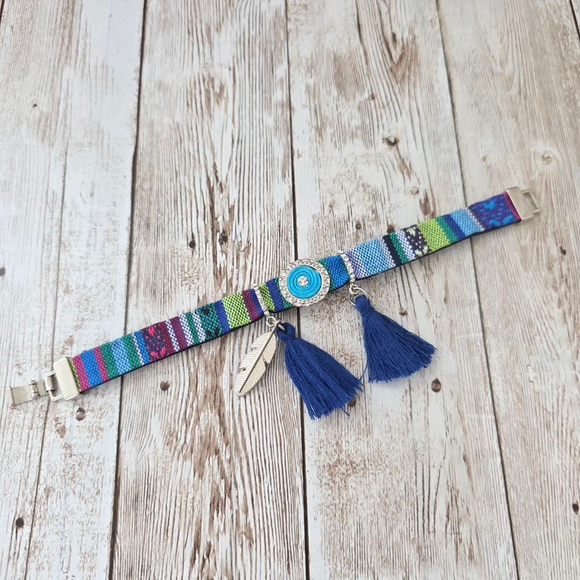 Women's Unbranded Bracelet One Size - Blue Multi-color - Picture 1 of 5